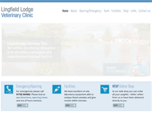 Tablet Screenshot of lingfieldlodge.co.uk